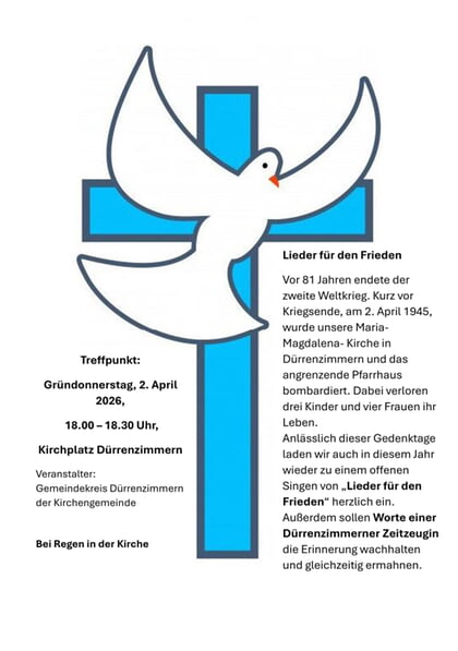 Lieder f&uuml;r den Frieden