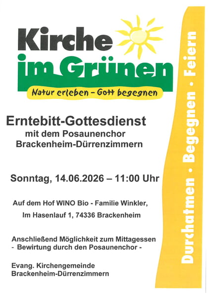 Erntebittgottesdienst