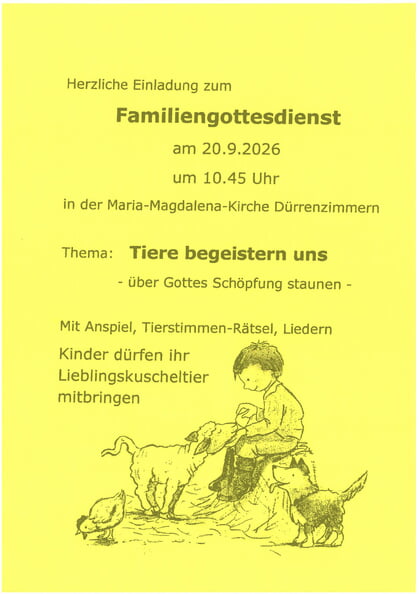 Familiengottesdienst