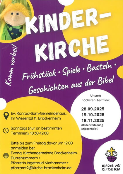 Termine Kinderkirche